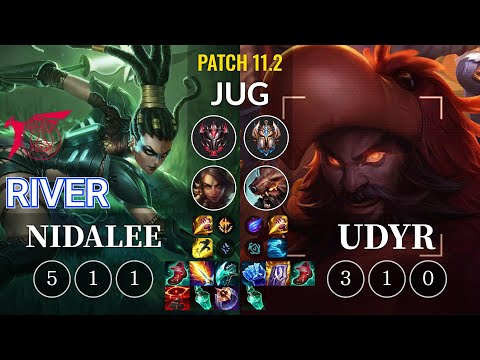 TLN River Nidalee vs Udyr Jungle - KR Patch 11.2
