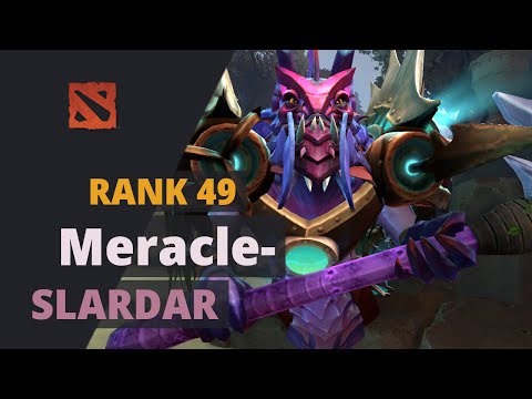 Meracle- (Rank 49) plays Slardar Dota 2 Full Game