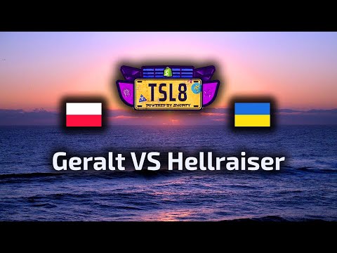 Geralt VS Hellraiser - PvP - TSL 8 - TeamLiquid StarLeague 8 Qualifier - polski komentarz