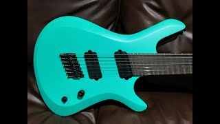Video thumbnail for KIESEL Vanquish 7 - Tropic finish/Thorium PU *UNBOXING* by Axel Juengst
