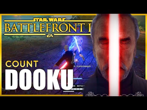 Count Dooku Is A Dueling Master Battlefront 2 Gameplay