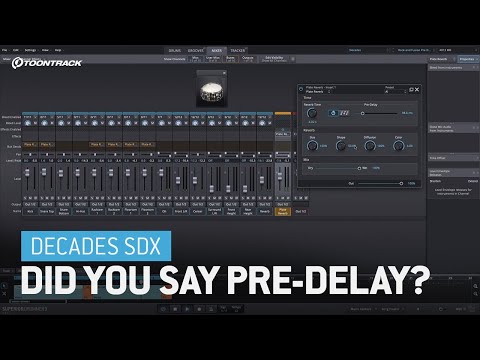 Decades SDX – Did You Say Pre-Delay?