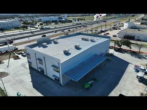 Drone Orbit of Construction Site