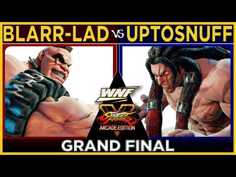 Blarr-lad vs UpToSnuff - SFV GRAND FINAL - WNF OC 1.2 - Abigail, Necalli