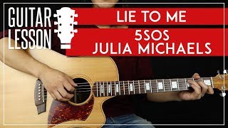 Lie To Me Guitar Tutorial - 5 Seconds Of Summer Guitar Lesson 🎸 |TABS + Easy Chords + Guitar Cover|