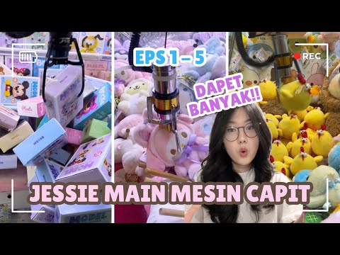 JESSIE PLAYING THE CLAW MACHINE!!! 😍 GETTING CUTE DOLLS!! 😋