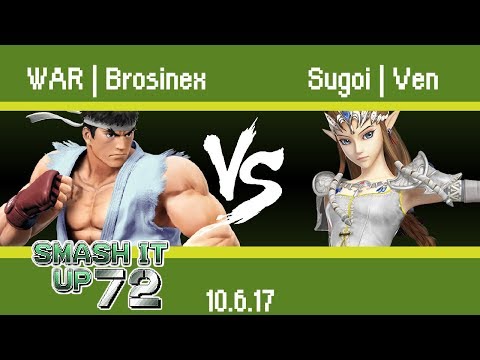 Sugoi | Ven (Zelda) vs WAR | Brosinex (Ryu) - SIU 72 - Wii U