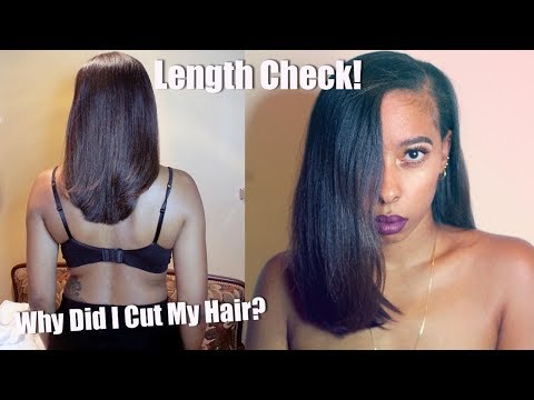 Length Check | 10.5 inches Armpit Length | Natural Hair Update