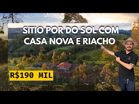 SÍTIO DO POR DO SOL À VENDA EM SAPOPEMA - PARANÁ - R$190.000,00