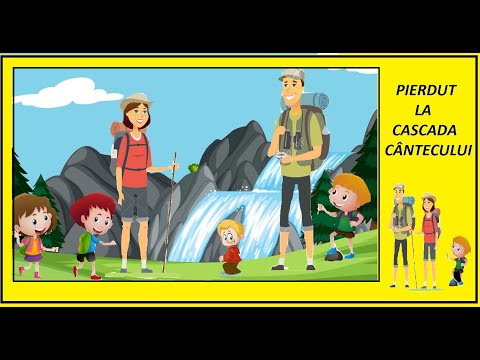 La munte- Educarea limbajului/ Poveste/ Pierdut la cascada cantecului
