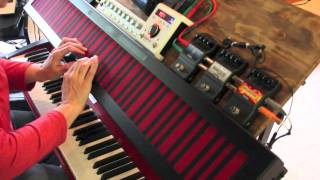 Video thumbnail for Haken Continuum - practicing the light touch fingerboard - by Sally Sparks by Sally Sparks
