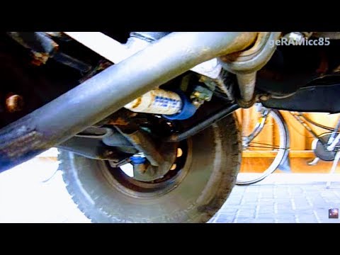 HOW SWAY BAR UPSIDE DOWN INSTALL CAN FIX STEERING PROBLEM DODGE RAM PICK UP TRUCK LIFT KIT END LINKS