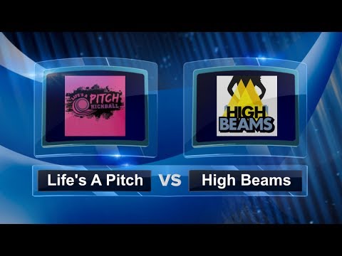 Life's A Pitch vs High Beams - Pool Play - Women's Dallas Kickball Open #DKO2017