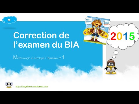 Météorologie et aérologie 2015