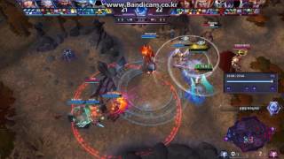 알라라크가 한타 파괴하는 영상