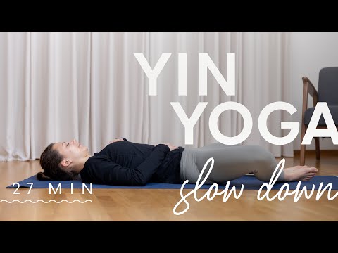 Yin Yoga Slow down - Körper dehnen und zur Ruhe kommen