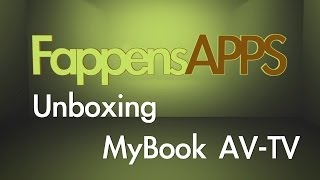 Unboxing: WD MyBook AV-TV + WD40EZRX