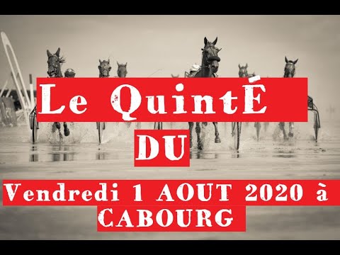 Pronostics  du Qninté 21/08/2020