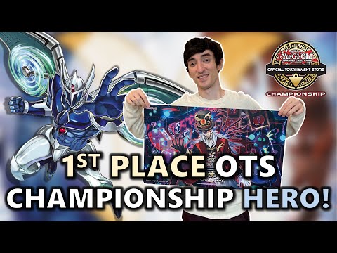 UNDEFEATED FIRST PLACE OTS Championship Toronto HERO Deck Profile! | July 2023 | Yu-Gi-Oh!