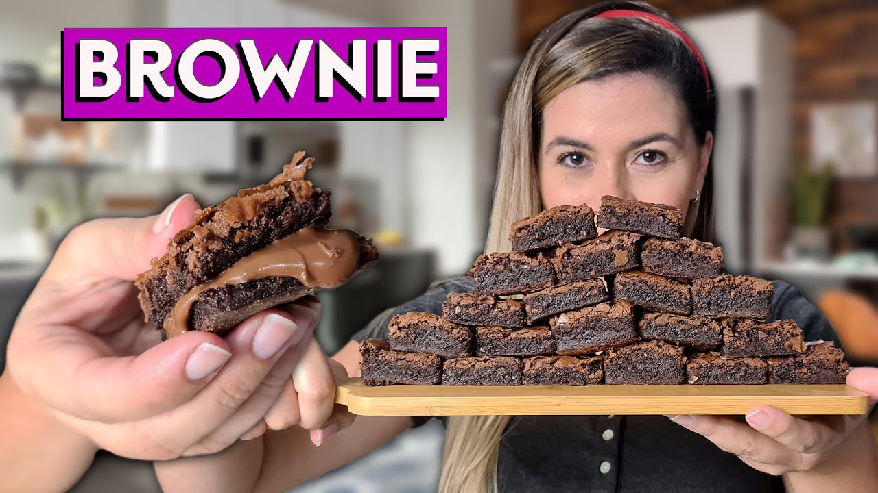 O MELHOR BROWNIE ! E O MAIS FÁCIL !