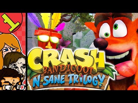 Let's Play Crash Bandicoot (N. Sane Trilogy) Part 1 | Blind Gameplay PS4 Remastered Walkthrough |