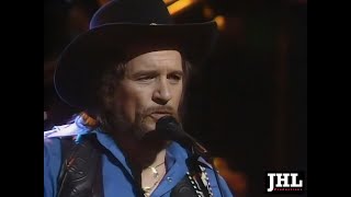 Waylon Jennings - Luckenbach Texas. Live from the USS Constellation 1984