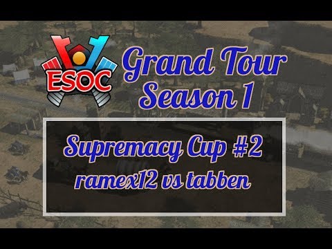 [AoE3] ESOC Grand Tour S1 // Sup Cup #2 − RO32: ramex12 vs tabben
