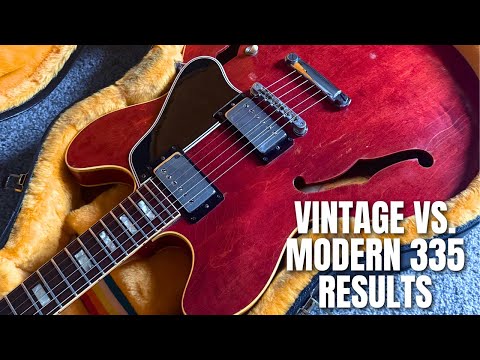 Could You Tell the Difference? Vintage vs. Modern Gibson ES-335 Results