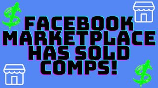 FACEBOOK MARKETPLACE HAS SOLD COMPS - How To Check