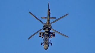 明野レインボーAH-1S&OH-1展示飛行　明野駐屯地航空祭2025
