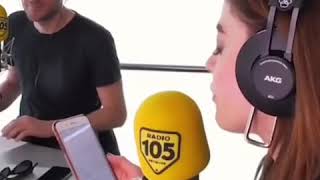 Annalisa a radio 105 canta bye bye sulla base di Billie Eilish “Bury a friend”