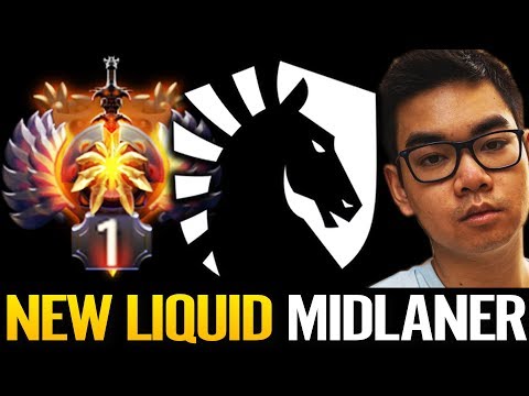 NEW LIQUID MIDLANER - Liquid.MiCKe Plays Shadow Fiend!!! Solo Mid Dota 2