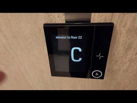 NEWLY MODERNIZED Westinghouse/KONE Polaris Traction Elevators at 55 Public Square in Cleveland, OH