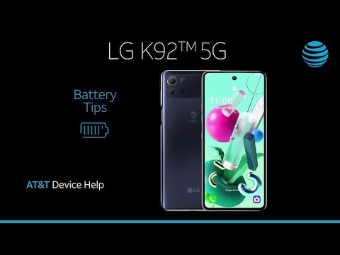 Learn about Battery life of the LG K92 5G | AT&T Wireless
