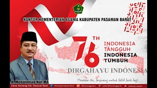 Download lagu UCAPAN HUT RI KE 76_KEMENAG PASAMAN BARAT mp3 Download lagu UCAPAN HUT RI KE 76_KEMENAG PASAMAN BARAT mp3