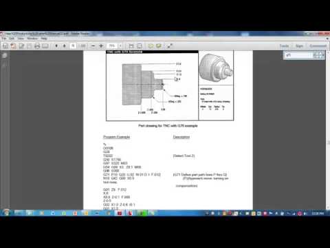 G70-G71 Canned Cycle