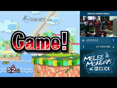 Jesus vs Don — Singles Grand Finals— Melee Mondays at Click #64