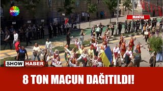 Şifalı macundan almak için yarıştılar!