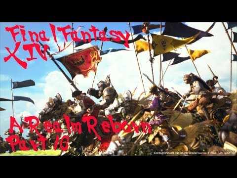 Party in Ul'Dah!Final Fantasy XIV: A Realm Reborn Gameplay Walkthrough Part 16(PS4)