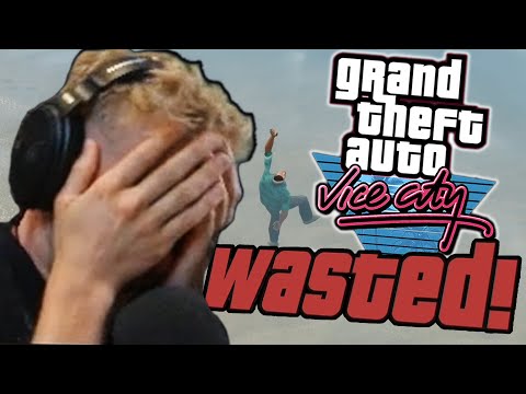 This Game is Way Too Hard for Quin | Quin69 Highlights #13 (GTA Vice City)