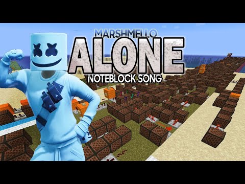Marshmello - Alone (Noteblock song)