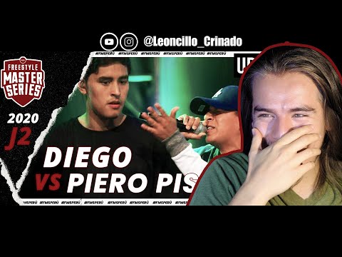 DIEGO vs PIERO PISTAS I FMS Perú 2020 I T1J2 I MINUTO DE SANGRE I Video Reacción
