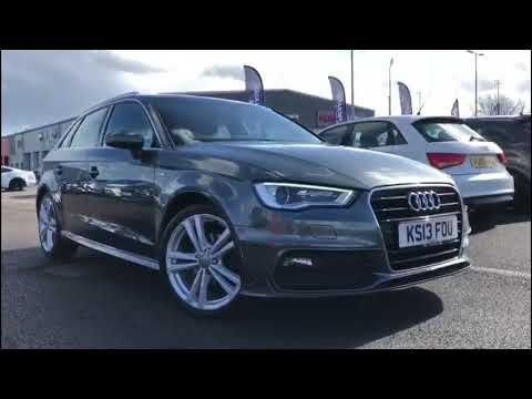 Used 2013 Audi A3 2.0 TDI S Line Sportback Video Tour - Motor Match Chester