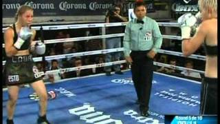 Zulina Munoz Dropped, Recovers To Win WBC Silver Belt