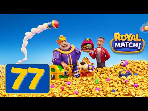 Royal Match - Area 77 - Lodge - Gameplay