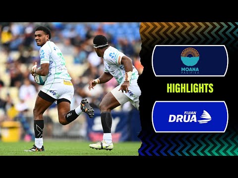Super Rugby Pacific 2023 | Moana Pasifika v Fijian Drua Rd 1 Highlights