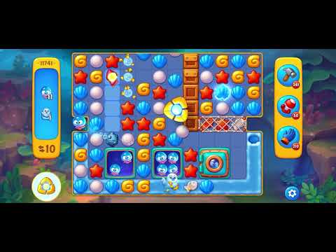 Fishdom level 11741 no boosters フィッシュダム ノーマル