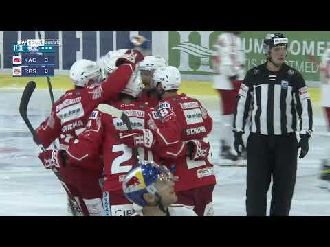 ICE Hockey League, 13. Runde: EC KAC - Red Bull Salzburg 4:1