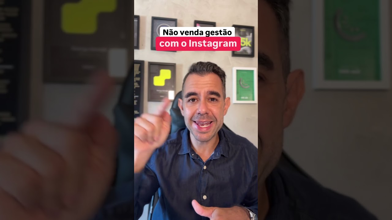 Não vens gestão de milhas com o Instagram