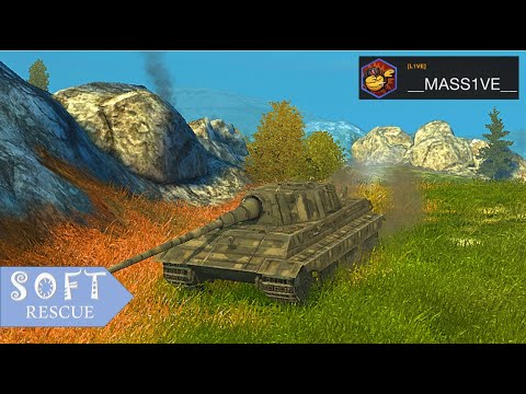 E 50M: 8300 Damage , 4 Frags - WOT BLITZ -